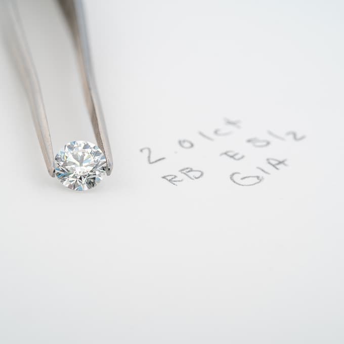 2 Carat Round Diamond GIA Graded in Kansas City