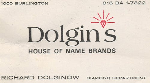 Richard Dolginow's Dolgins business card