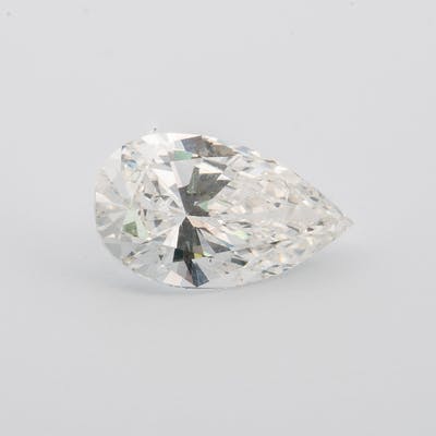 1 carat pear shaped diamond natural GIA