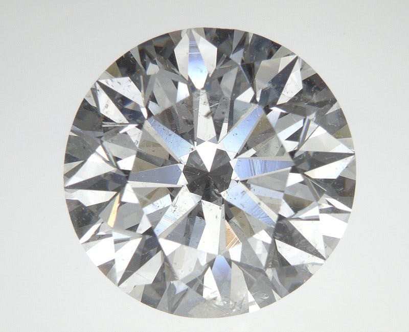 Top image of 5.01 carat ROUND diamond