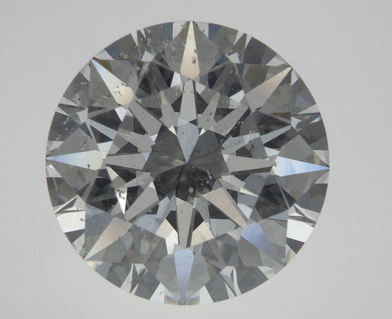 Top image of 4.03 carat ROUND diamond