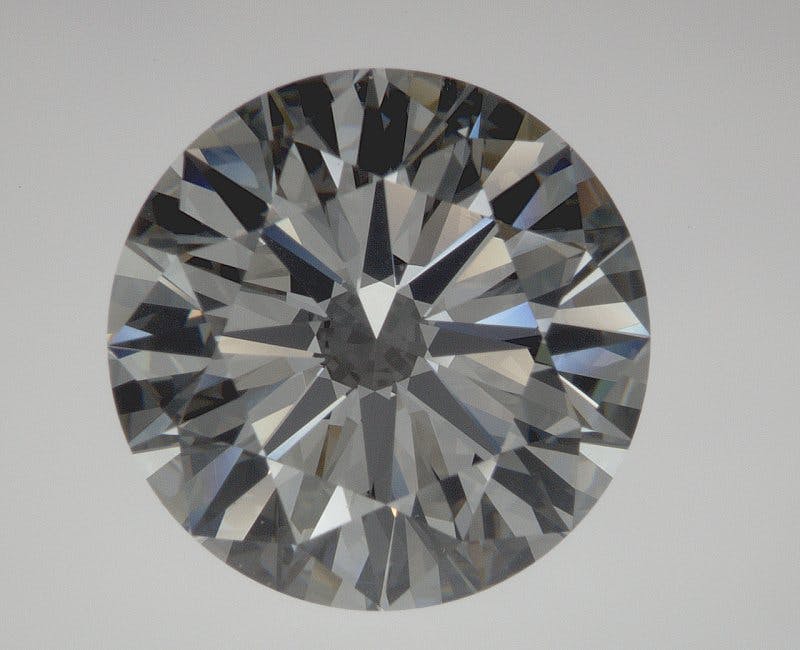 Top image of 5.01 carat ROUND diamond