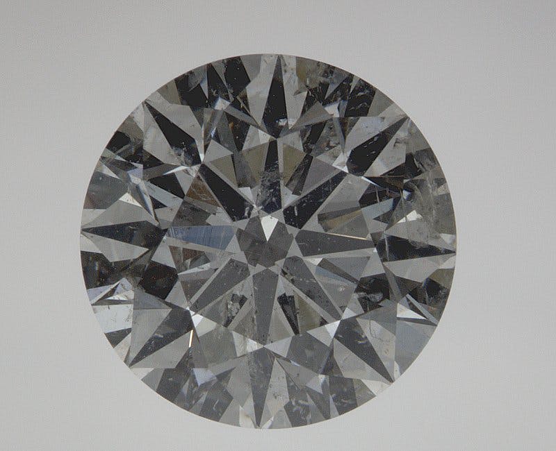 Top image of 4.01 carat ROUND diamond